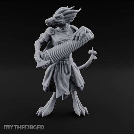 Lute Strumming Dragonborn Bard gallery 9
