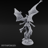 Wings Spread Wide Succubus Seductress Miniature for Dungeons and Dragons, Pathfinder or other TTRPGs