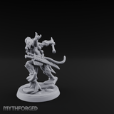 Arm Thrust Commanding Hadozee Warrior Miniature for Dungeons and Dragons, Pathfinder or other TTRPGs