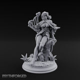 Heartstring Strumming Human Bard Miniature for Dungeons and Dragons, Pathfinder or other TTRPGs