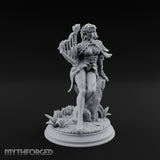 Heartstring Strumming Human Bard Miniature for Dungeons and Dragons, Pathfinder or other TTRPGs