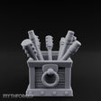 Mace-Stuffed Ring-Handled Weapon Storage Crate