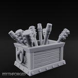 Mace-Stuffed Ring-Handled Weapon Storage Crate gallery 4