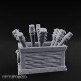 Mace-Stuffed Ring-Handled Weapon Storage Crate gallery 7