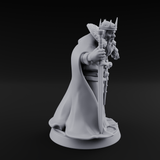 Off With His Head Human King Miniature for Dungeons and Dragons, Pathfinder or other TTRPGs