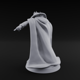 Off With His Head Human King Miniature for Dungeons and Dragons, Pathfinder or other TTRPGs