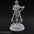 Magic Coiling Elf Spellsword Miniature for Dungeons and Dragons, Pathfinder or other TTRPGs