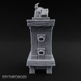 Crystal Ball Stays Unsold Wooden Magic Shop Display Shelf