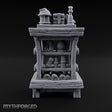 Crystal Ball Stays Unsold Wooden Magic Shop Display Shelf