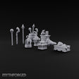 Staves Stocked, Crocodile Mounted Magic Shop Small Props Set