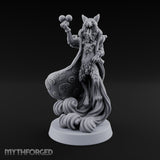 Magic Raising Kitsune Sorcerer