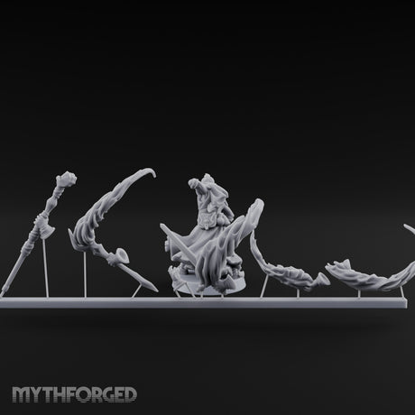 Magic Summoning Human Wizard Miniature for Dungeons and Dragons, Pathfinder or other TTRPGs