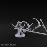 Magic Summoning Human Wizard Miniature for Dungeons and Dragons, Pathfinder or other TTRPGs