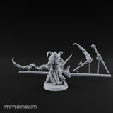 Magic Summoning Human Wizard Miniature for Dungeons and Dragons, Pathfinder or other TTRPGs