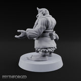 Brimstone Bazaar Regulars Tiefling Merchant A