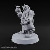 Brimstone Bazaar Regulars Tiefling Merchant A