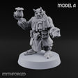 Brimstone Bazaar Regulars Tiefling Merchant A