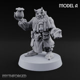 Brimstone Bazaar Regulars Tiefling Merchant A