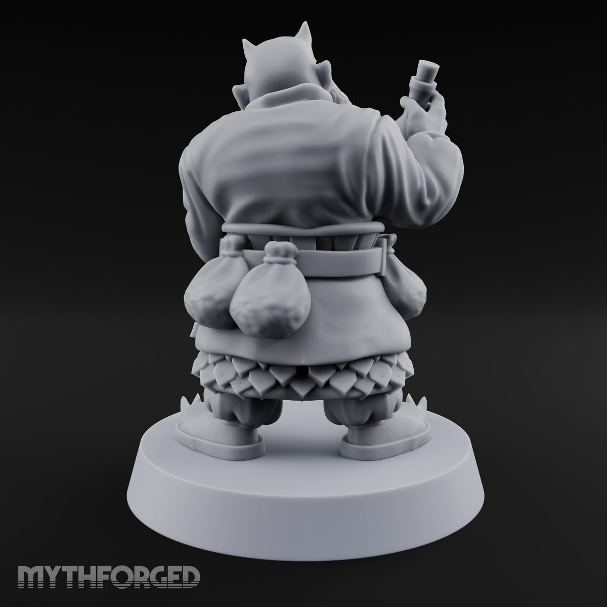 Brimstone Bazaar Regulars Tiefling Merchant B