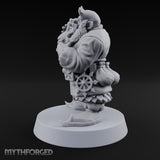 Brimstone Bazaar Regulars Tiefling Merchant B
