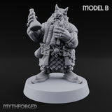 Brimstone Bazaar Regulars Tiefling Merchant B