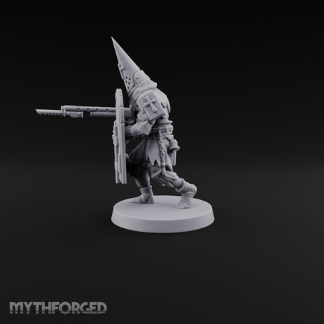 Faith Under Fire Human Pilgrim Gunner B Miniature for Dungeons and Dragons, Pathfinder or other TTRPGs