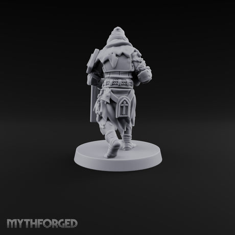 Faith Under Fire Human Pilgrim Gunner B Miniature for Dungeons and Dragons, Pathfinder or other TTRPGs