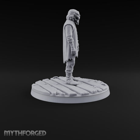 Heeding the Water Human Cultists Miniature for Dungeons and Dragons, Pathfinder or other TTRPGs