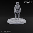Heeding the Water Human Cultist D Miniature for Dungeons and Dragons, Pathfinder or other TTRPGs