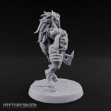 Taking Her Trophy Beastwoman Pin-up — Normal