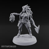 Taking Her Trophy Beastwoman Pin-up — Normal
