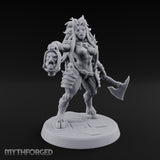Taking Her Trophy Beastwoman Pin-up — Skimpy