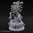 Many Armed Throne Rising Sibriex Miniature for Dungeons and Dragons, Pathfinder or other TTRPGs