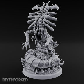 Many Armed Throne Rising Sibriex Miniature for Dungeons and Dragons, Pathfinder or other TTRPGs