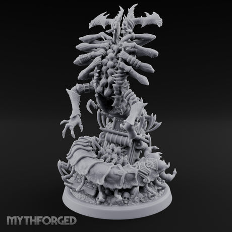 Many Armed Throne Rising Sibriex Miniature for Dungeons and Dragons, Pathfinder or other TTRPGs