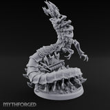 Many Armed Throne Rising Sibriex Miniature for Dungeons and Dragons, Pathfinder or other TTRPGs