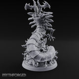 Many Armed Throne Rising Sibriex Miniature for Dungeons and Dragons, Pathfinder or other TTRPGs
