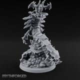 Many Armed Throne Rising Sibriex Miniature for Dungeons and Dragons, Pathfinder or other TTRPGs