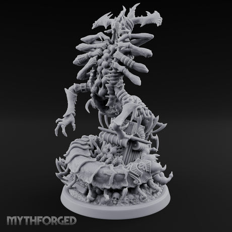 Many Armed Throne Rising Sibriex Miniature for Dungeons and Dragons, Pathfinder or other TTRPGs
