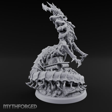 Many Armed Throne Rising Sibriex Miniature for Dungeons and Dragons, Pathfinder or other TTRPGs