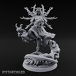 Many Arms Ascending Demon Goddess Miniature for Dungeons and Dragons, Pathfinder or other TTRPGs
