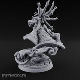 Many Arms Ascending Demon Goddess Miniature for Dungeons and Dragons, Pathfinder or other TTRPGs