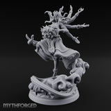 Many Arms Ascending Demon Goddess Miniature for Dungeons and Dragons, Pathfinder or other TTRPGs