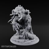 Many Headed Claws Raking Bulezau — Gargantuan - 4" Base