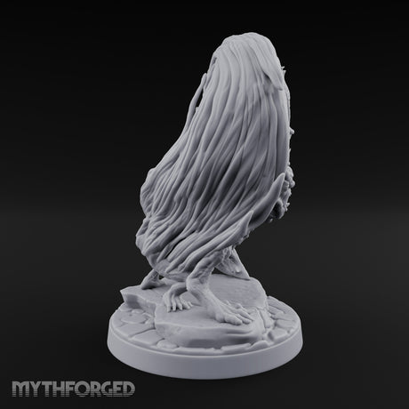 Many Mouths Screaming Drema Larva Miniature for Dungeons and Dragons, Pathfinder or other TTRPGs