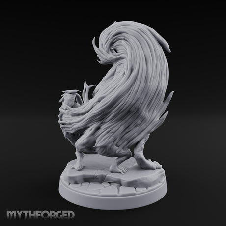 Many Mouths Screaming Drema Larva Miniature for Dungeons and Dragons, Pathfinder or other TTRPGs