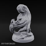 Many Mouths Screaming Drema Larva Miniature for Dungeons and Dragons, Pathfinder or other TTRPGs