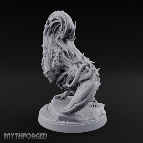 Many Mouths Screaming Drema Larva Miniature for Dungeons and Dragons, Pathfinder or other TTRPGs