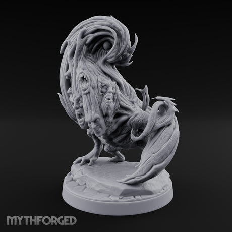 Many Mouths Screaming Drema Larva Miniature for Dungeons and Dragons, Pathfinder or other TTRPGs