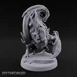 Many Mouths Screaming Drema Larva Miniature for Dungeons and Dragons, Pathfinder or other TTRPGs